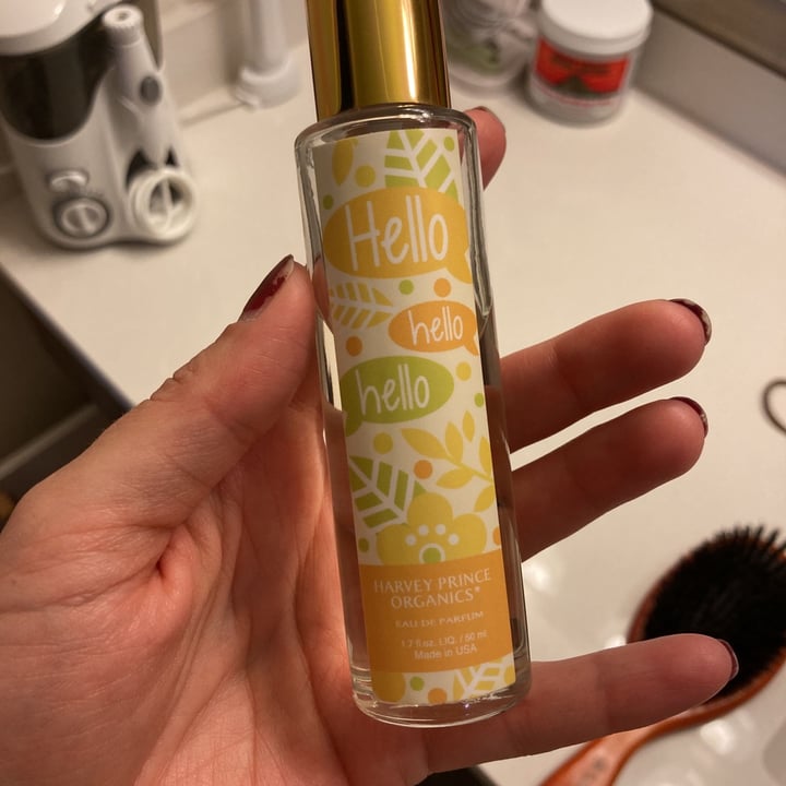 review photo of Harvey Prince Organics Hello Eau de Parfum shared by @ohsnapkittykat on 02 Jul 2021 - review