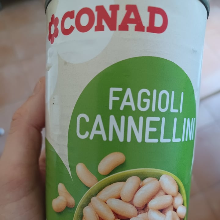 photo of Conad Fagioli Cannellini shared by @sarettaveg on  25 Aug 2022 - review