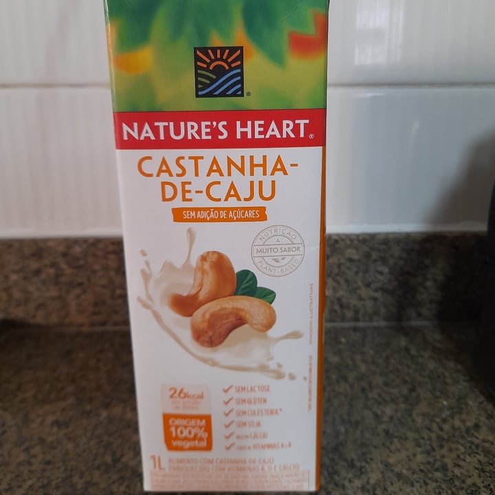 review photo of Nature's Heart Leite Castanha-de-caju sin Adicao de acucares shared by @joelmapaulin on 28 May 2022 - review