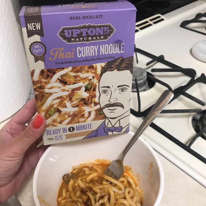 photo of Upton's Naturals Thai Curry Noodle shared by @racheljanehall on  04 May 2020 - review