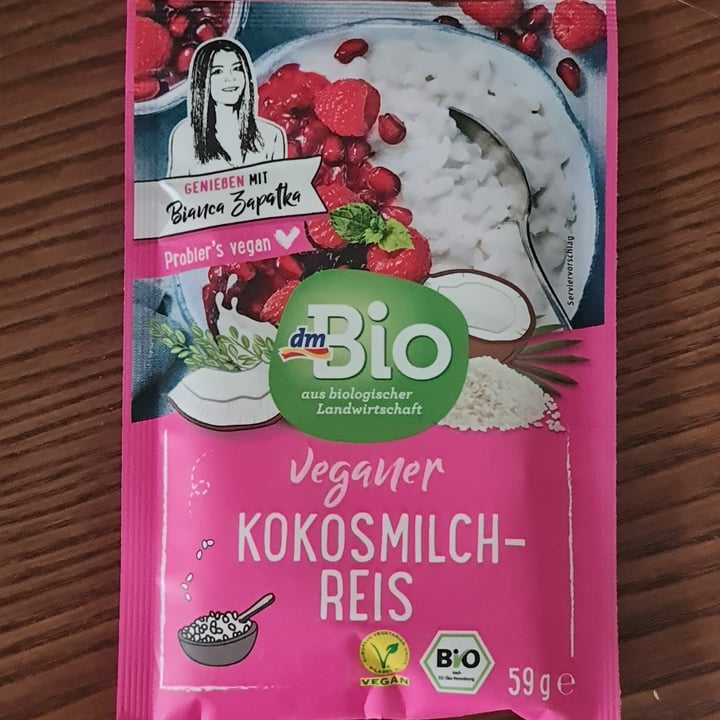 review photo of dmBio Veganer Kokosmilchreis shared by @creepysunset on 04 Apr 2022 - review