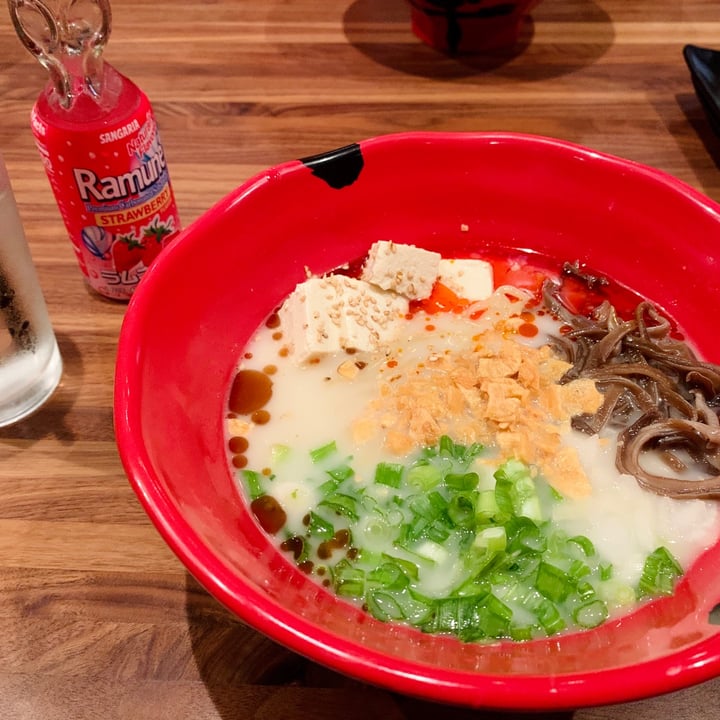 review photo of JINYA Ramen Bar - Victory Park Spicy Creamy Vegan Ramen shared by @alexabenb on 09 Mar 2021 - review