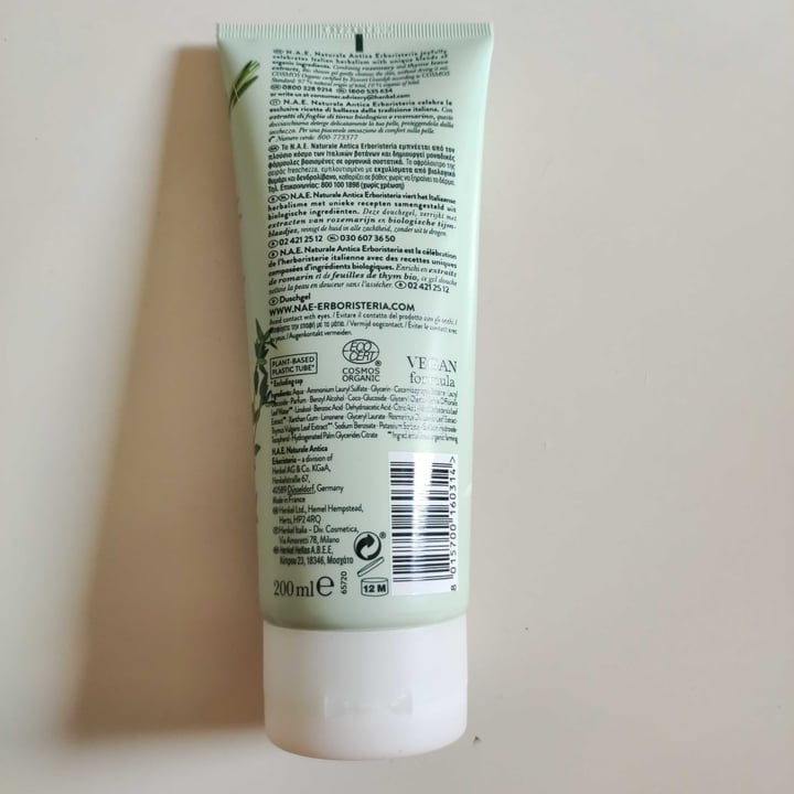 review photo of N.A.E. Naturale Antica Erboristeria Idratazione Shower Gel shared by @saphy89 on 17 Jun 2022 - review