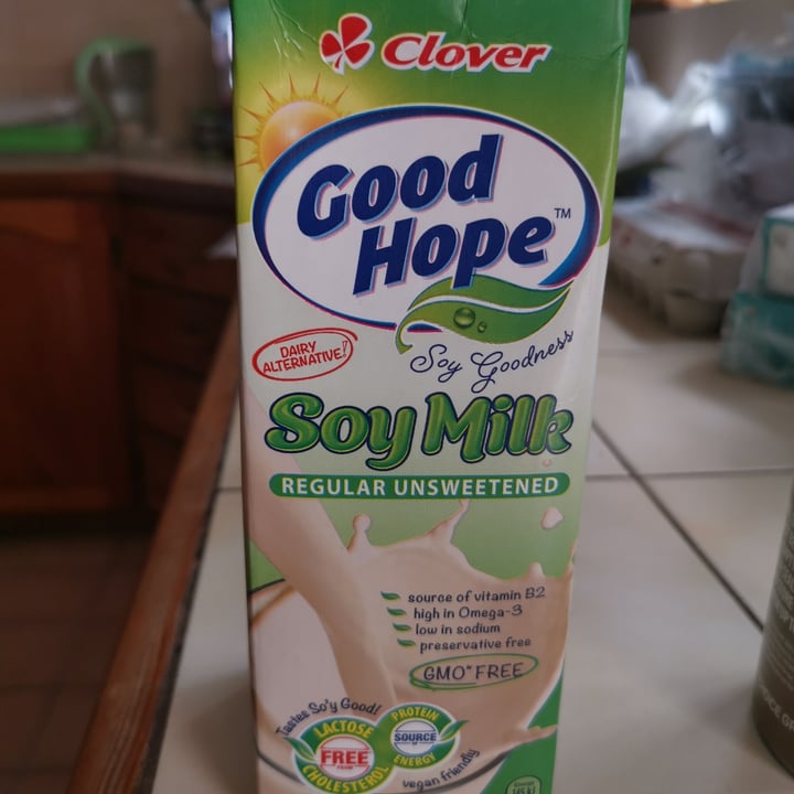 photo of Good Hope Good Hope Soy Milk Regular Unsweetened shared by @dahlenehanslo1709 on  03 Jan 2021 - review