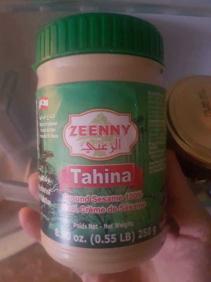 photo of Zeenny Pasta de Sésamo shared by @femivegana on  02 Aug 2019 - review