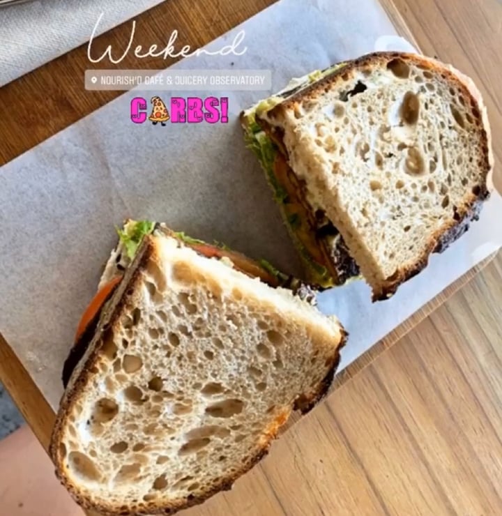 photo of Nourish'd Observatory Nourish’d BLT shared by @simonesmouton on  20 Feb 2020 - review
