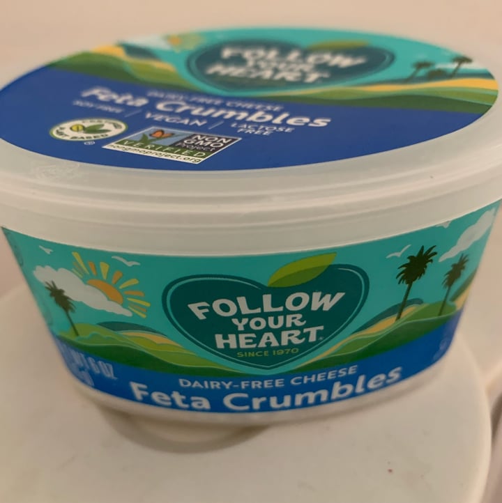 photo of Follow your Heart Feta Crumbles shared by @veganjanel on  10 Jun 2022 - review