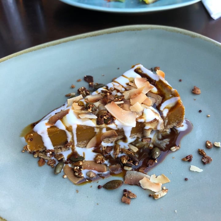 photo of Bamboo Plant Power - Plant Based Vegan Restaurant Pumpkin Pie shared by @southernveganupnorth on  15 Feb 2020 - review