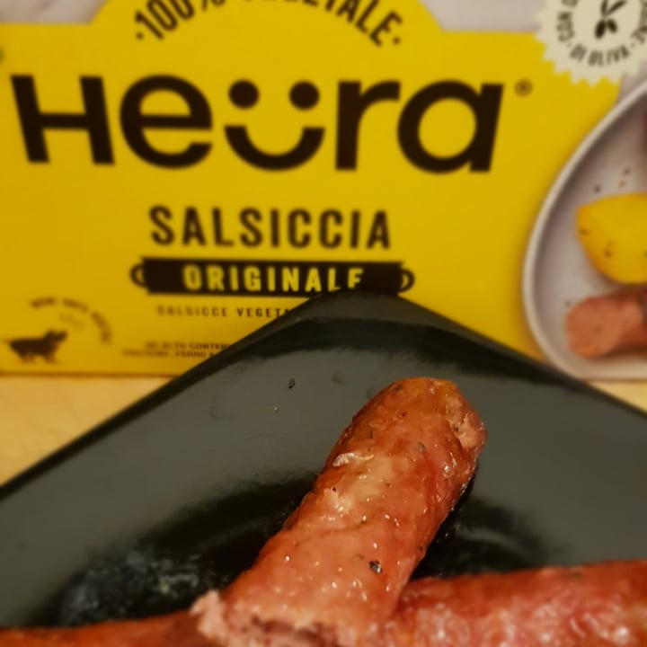 photo of Heura Salsiccia originale shared by @cateveg on  18 Nov 2022 - review