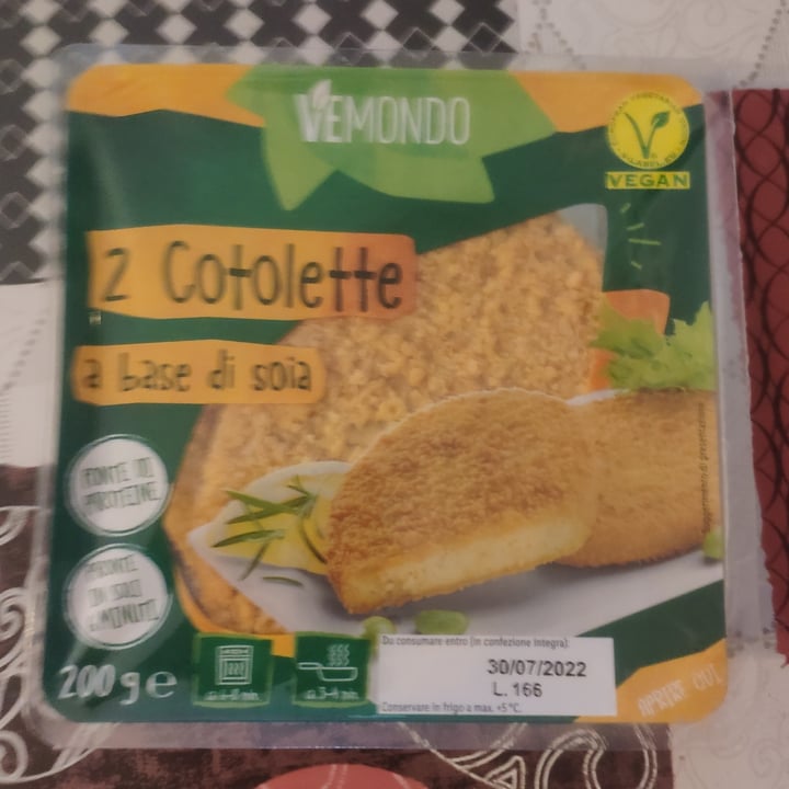 photo of Vemondo  Cotolette di Soia shared by @maax on  10 Jul 2022 - review