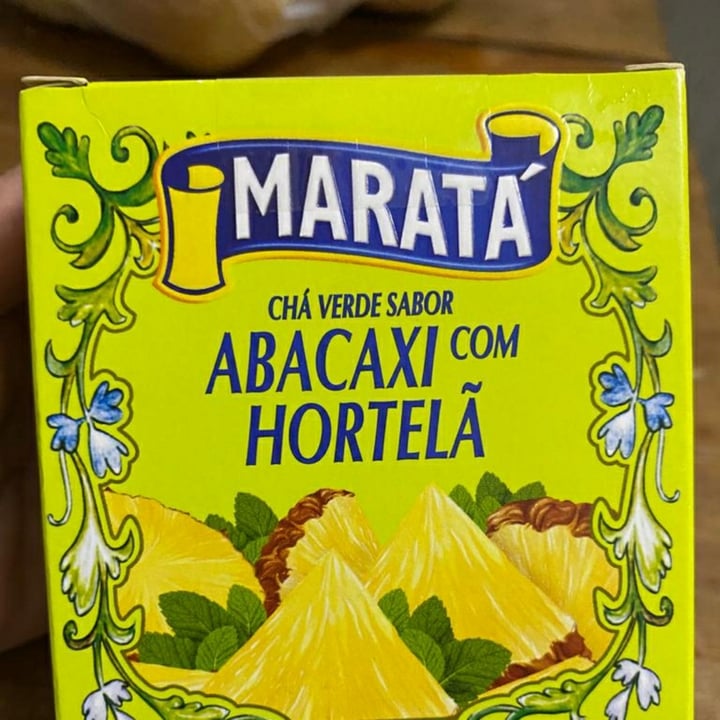 photo of Maratá Chá Verde de Abacaxi com Hortelã shared by @weider on  12 May 2022 - review