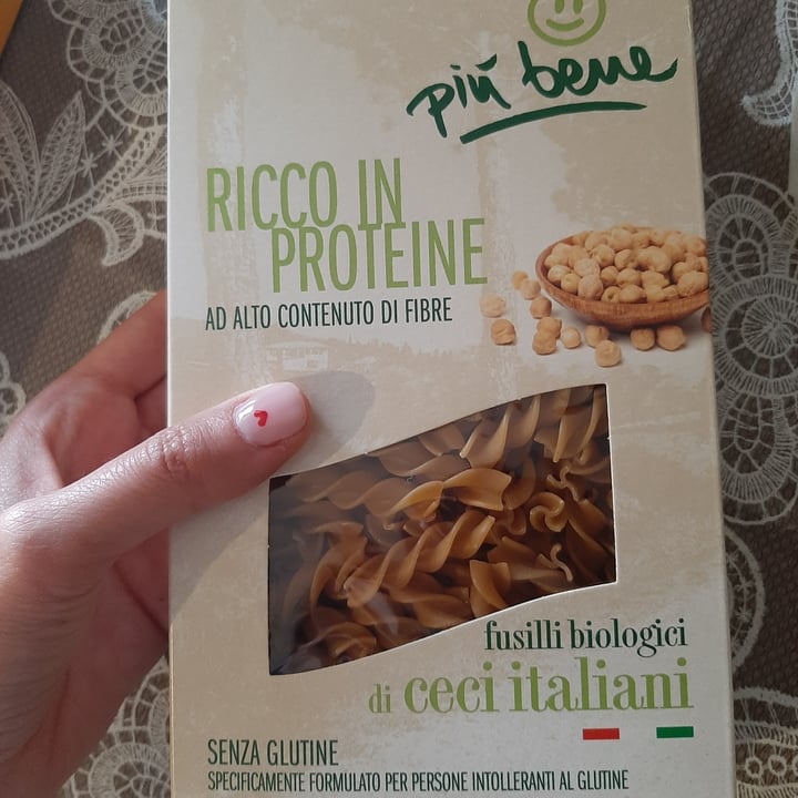 photo of Piú bene Fusilli biologici di ceci italiani shared by @lulibeth on  03 Mar 2022 - review