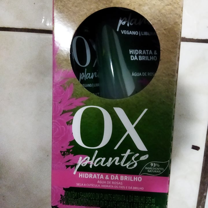 photo of Ox plants OX Shampoo Vegetal shared by @franciela on  14 Jun 2022 - review