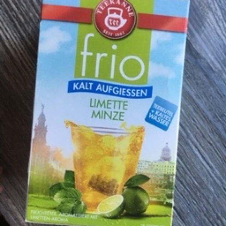 photo of Teekanne Teekanne Frio Limetten Minze Tee shared by @alena1510 on  29 Apr 2020 - review