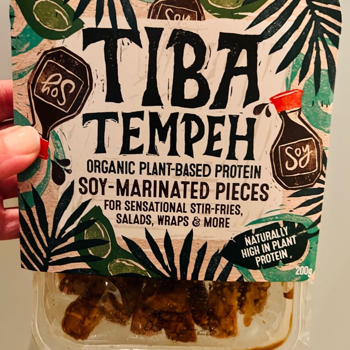 review photo of Tiba tempeh soy marinated pieces shared by @joamit on 18 Nov 2022 - review