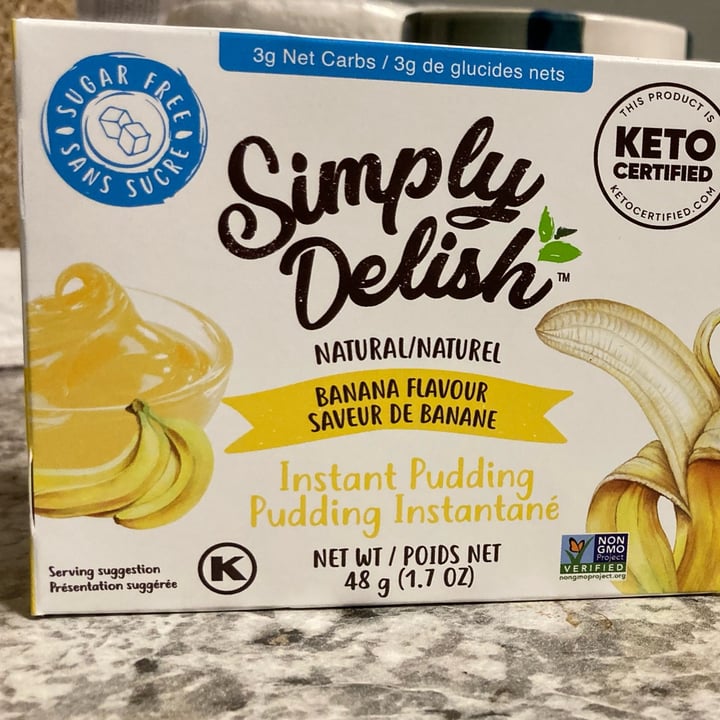 photo of Simply Delish Banana Instant Pudding shared by @cuttlefish on  28 Mar 2022 - review