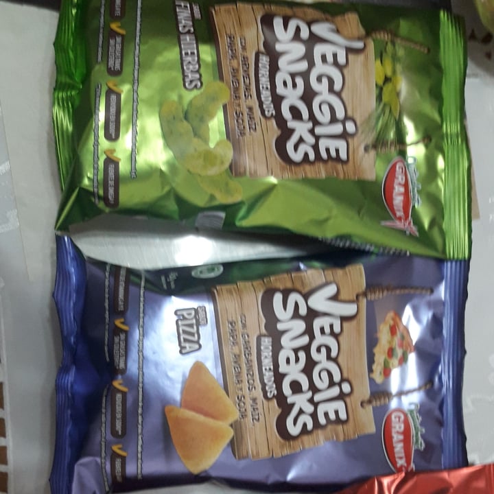 photo of Granix Veggie Snacks sabor Pizza shared by @camivvegan on  18 Feb 2021 - review