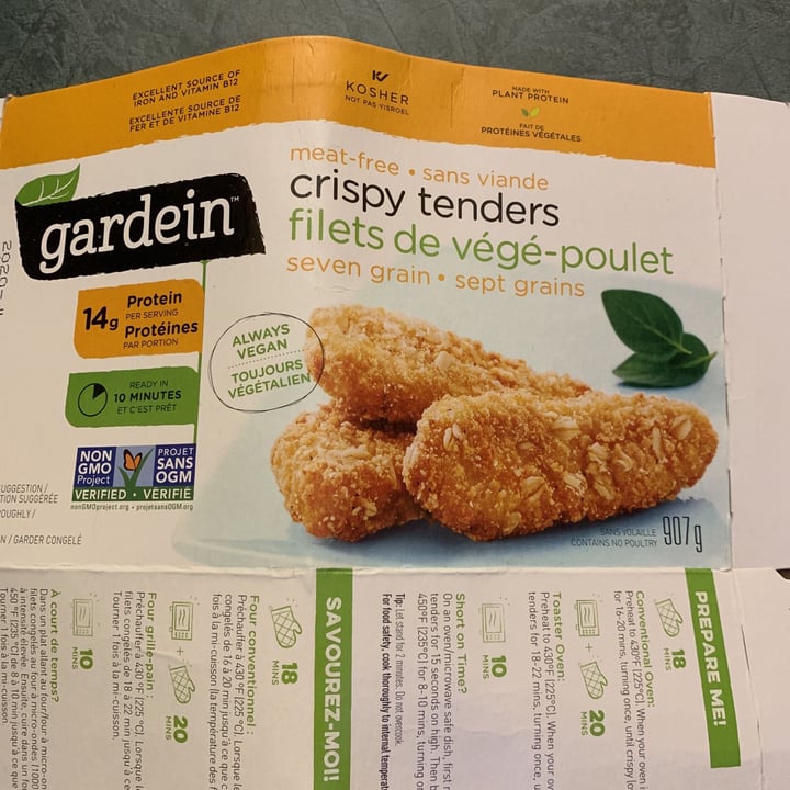 photo of Gardein Seven Grain Crispy Tenders shared by @chloetunstill on  15 Aug 2019 - review