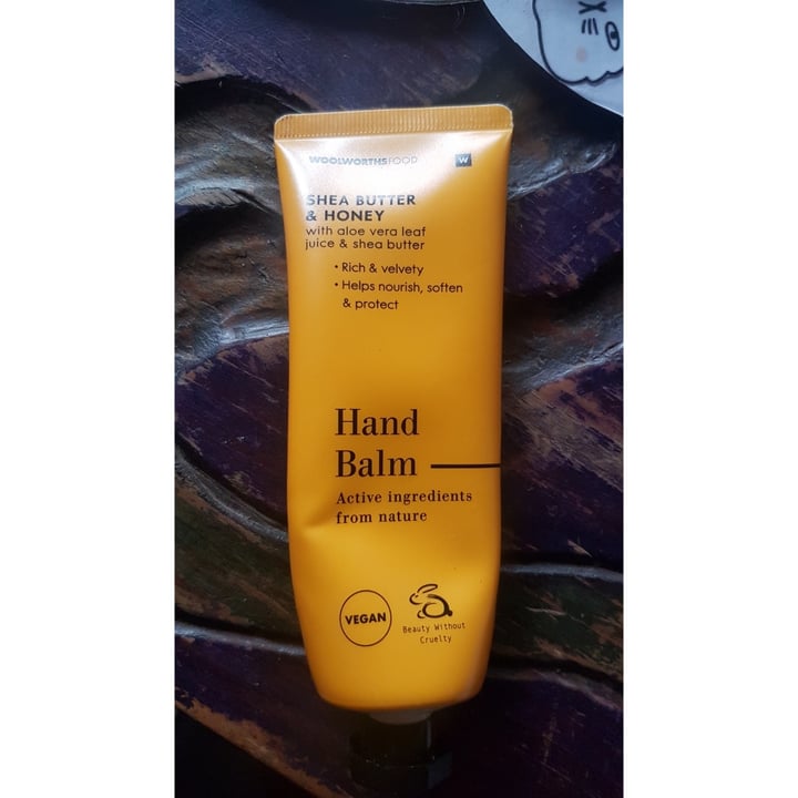 photo of Woolworths Shea Butter & Honey Hand Balm shared by @alexandriacaitlyn on  08 Sep 2021 - review