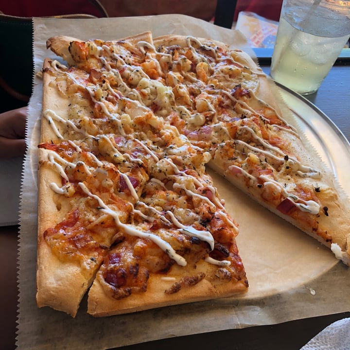 review photo of The Bald Strawberry Buffalo Cauliflower Pizza shared by @sam1m1ller on 16 Jul 2020 - review