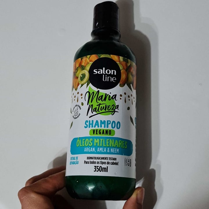review photo of Salon line Shampoo Maria Natureza shared by @claraviegas on 15 Jul 2021 - review