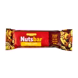 Chocolate and nut muesli bar