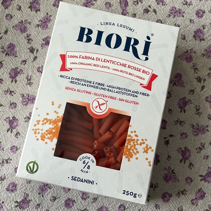 photo of Biori Pasta di lenticchie shared by @rosib on  12 Jan 2022 - review