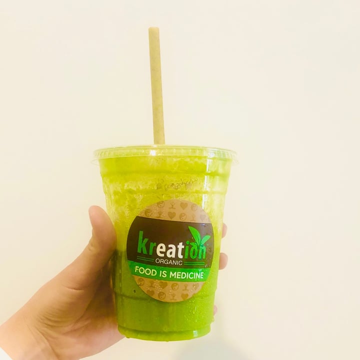 review photo of Kreation Organic Kafe The Green Dream shared by @meredithsveganlife on 08 Oct 2021 - review