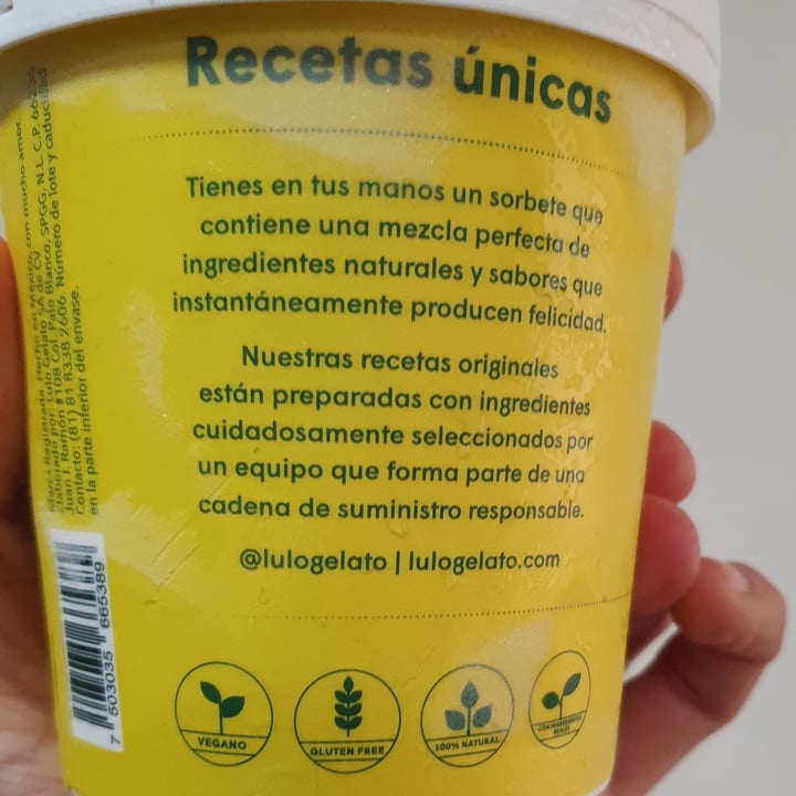 review photo of Lulo Gelato de maracuyá y guanábana shared by @memevegan on 20 Aug 2022 - review