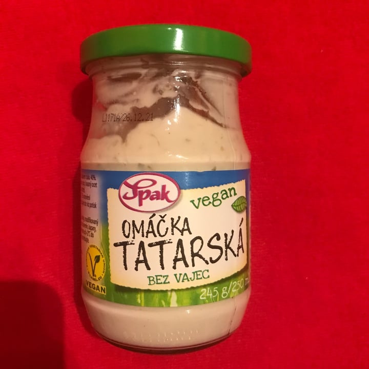 photo of Spak Tatarská omáčka bez vajec shared by @risajanda on  24 Jun 2021 - review