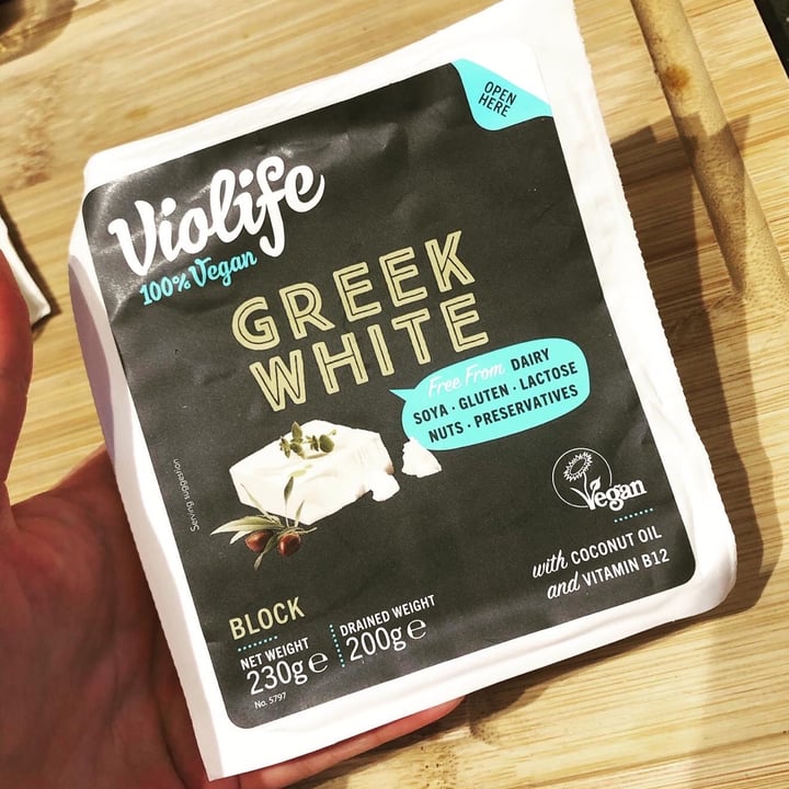 review photo of Violife Greek White (Block/Panetto) shared by @gabigoesgreener on 29 Mar 2021 - review