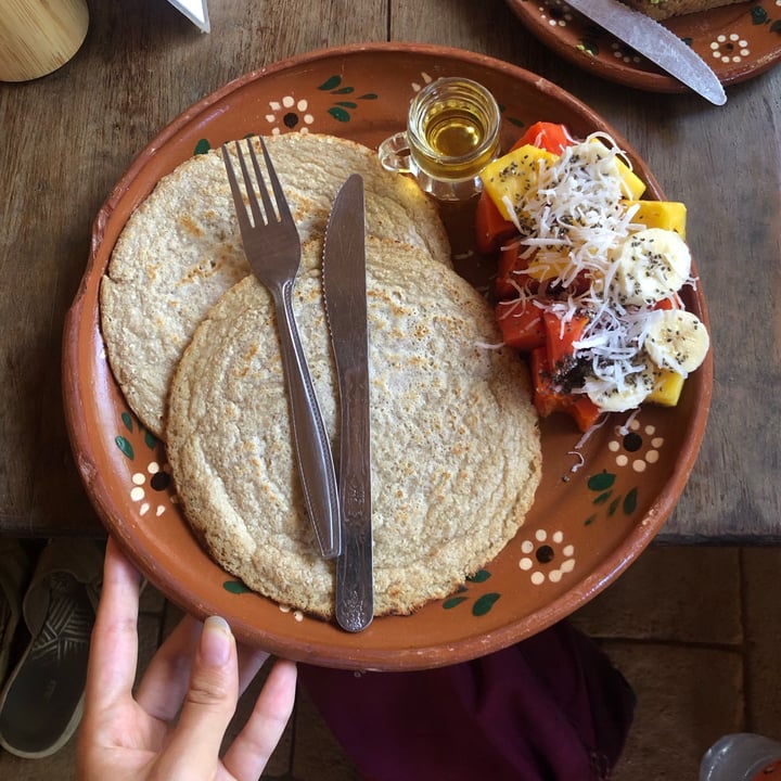 review photo of Luz del Sol Vegan pancakes shared by @satyavegan on 13 Dec 2020 - review