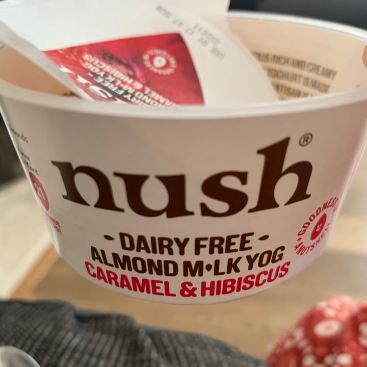 review photo of Nush Almond Milk Yog Caramel & Hibiscus shared by @dbuvana on 05 Jul 2020 - review