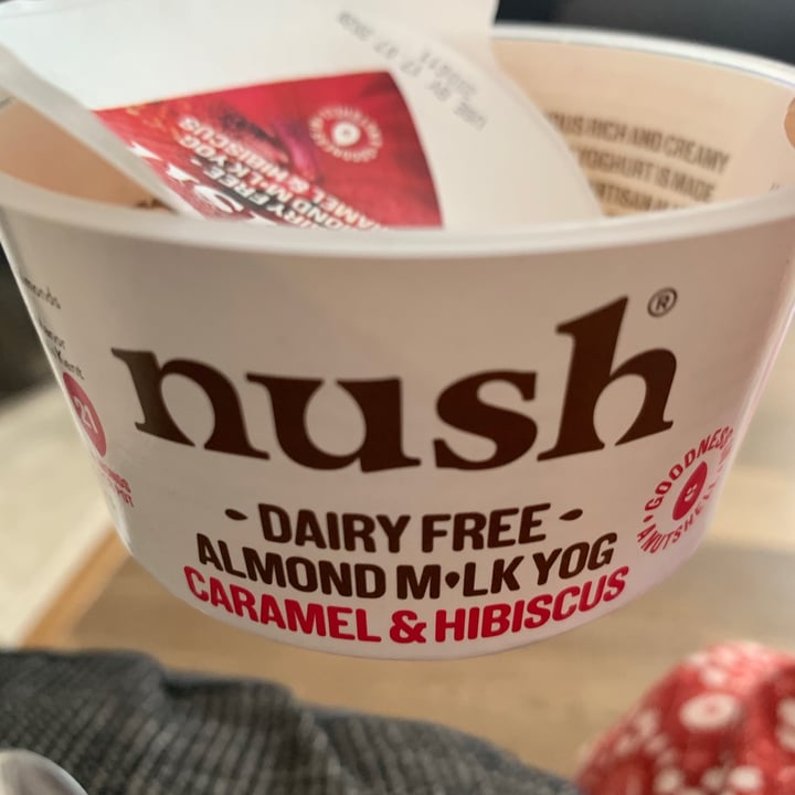 photo of Nush Almond Milk Yog Caramel & Hibiscus shared by @dbuvana on  05 Jul 2020 - review