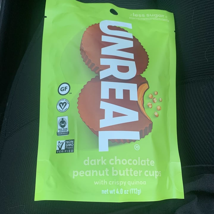 photo of UNREAL Dark Chocolate PB Cups with Crispy Quinoa shared by @malpal on  15 May 2022 - review