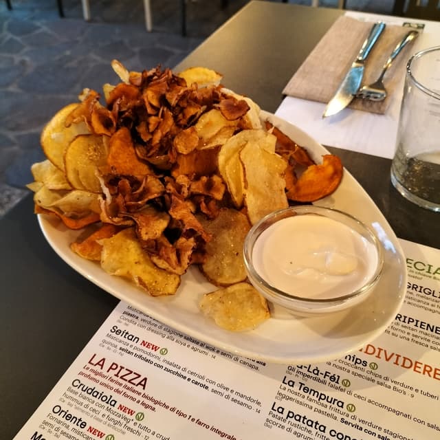Foto do prato “A tutto Chips”