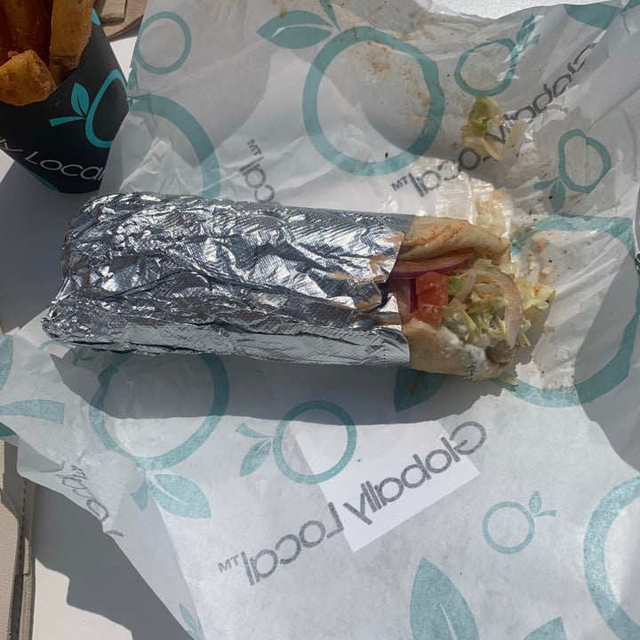 photo of Odd burger Chickun souvlaki wrap shared by @thealexrae on  26 Aug 2020 - review