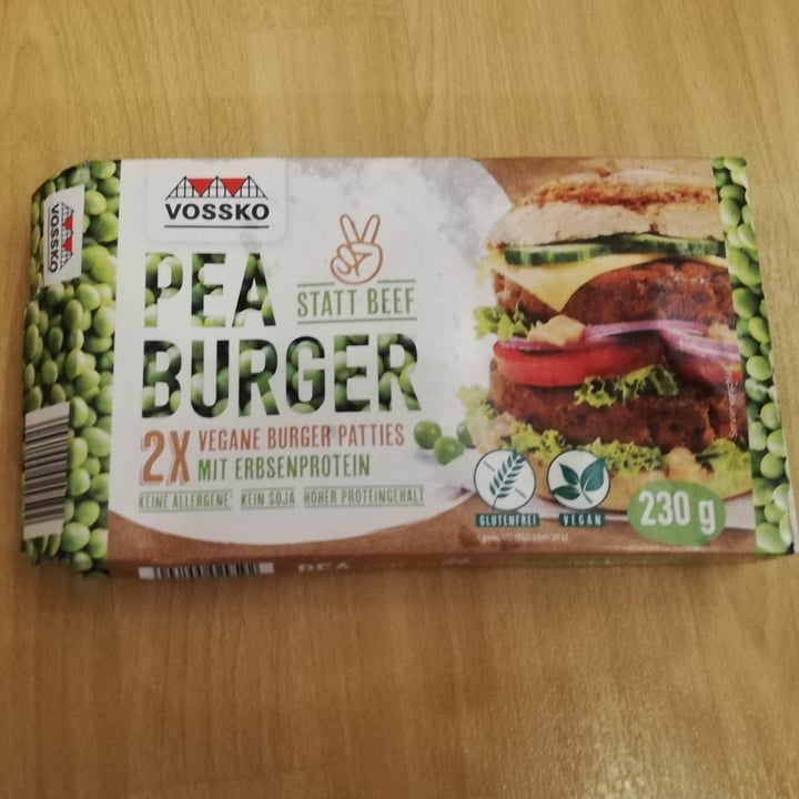 photo of Vossko PEA BURGER shared by @mareikeks on  11 Dec 2020 - review