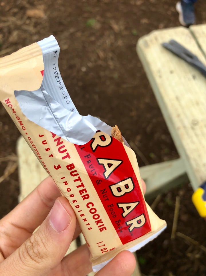 photo of Larabar Peanut Butter Cookie shared by @alohaanimalsanctuary on  06 Mar 2020 - review