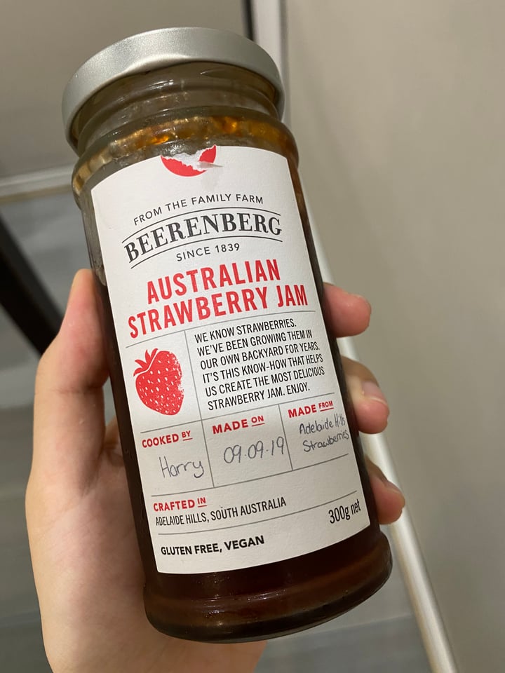 photo of Beerenberg Australian Strawberry Jam shared by @audreytongg on  30 May 2020 - review