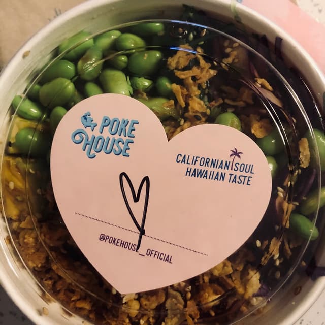 Foto do prato “Vegan Poke”