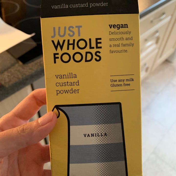 photo of Just Wholefoods Vanilla Custard Powder shared by @julesbateman on  27 Sep 2020 - review