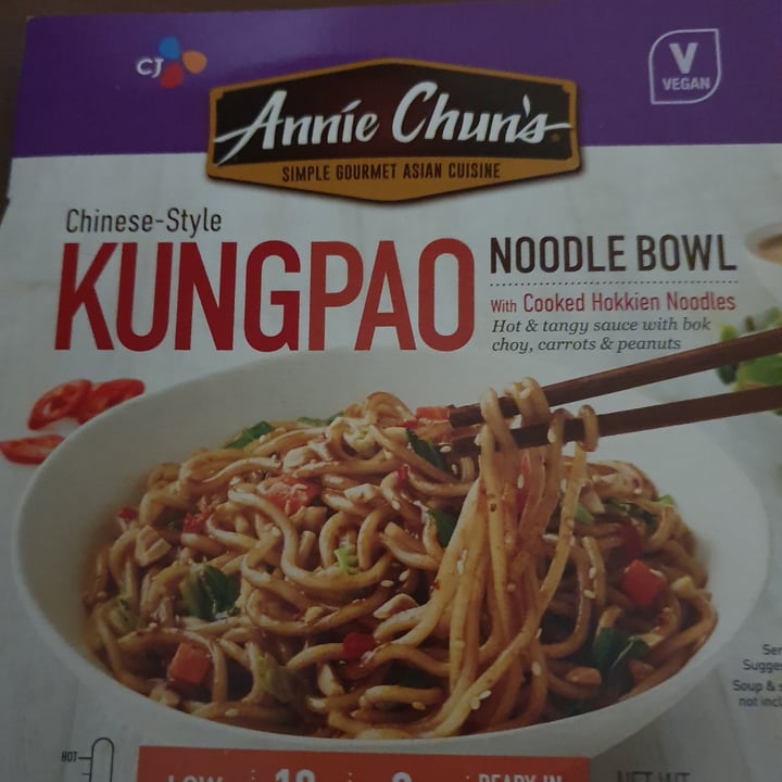 photo of Annie Chun's Kung Pao Noodle Bowl shared by @anistavrou on  03 Jun 2020 - review