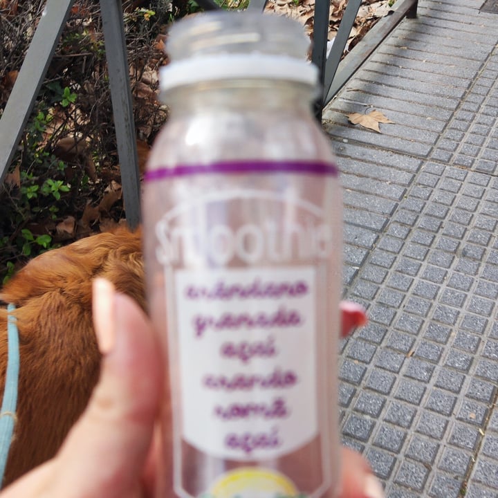 review photo of Solevita Smoothie Cranberry, Granatapfel, Acai, Banane, Traube & Mehr shared by @sandoralosmios on 13 Feb 2022 - review