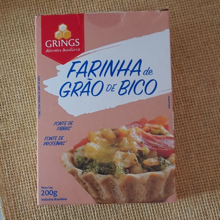 photo of Grings Farinha de Grão de Bico shared by @danihirata on  08 May 2022 - review