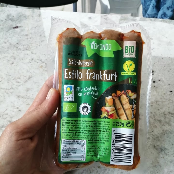 review photo of Vemondo salchiveggie estilo frankfurt shared by @albicha on 28 Jul 2021 - review
