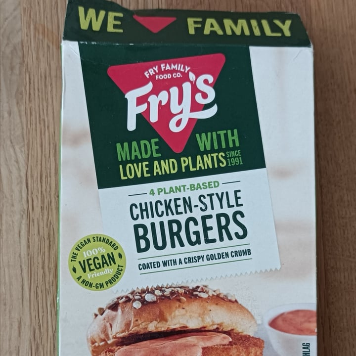 photo of Fry's Family Food Chicken-Style Burgers shared by @beatricem on  17 Jul 2022 - review