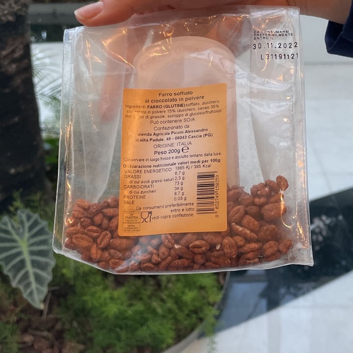photo of Appennino umbro Farro soffiato al cioccolato in polvere shared by @martimode on  14 Mar 2022 - review