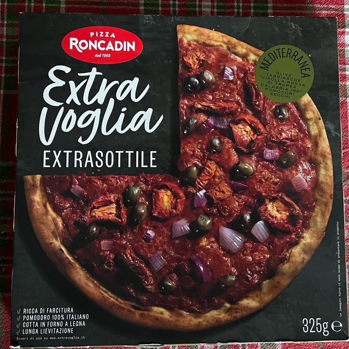 review photo of Pizza roncadin Mediterranea Extra Sottile shared by @dagaoh on 25 May 2022 - review