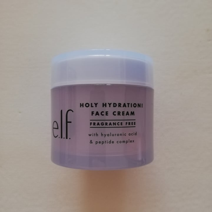 photo of e.l.f. Cosmetics Holy hydration! Face cream fragrance free shared by @mila94 on  31 Aug 2022 - review